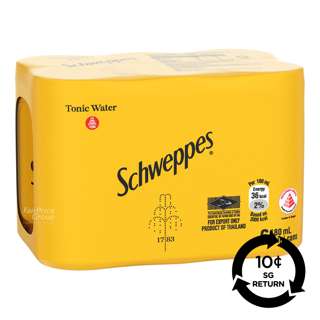 [BCRS] Schweppes Carbonated Mini Can Drink - Tonic Water