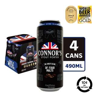 [BCRS] Connor's Stout Porter Can Beer - Four Malts