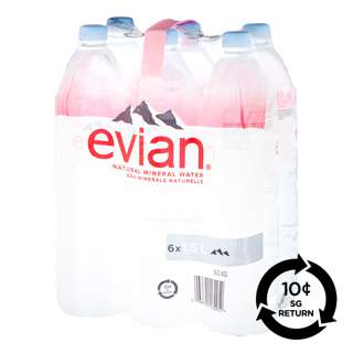 [BCRS] Evian Natural Mineral Bottle Water