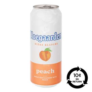 [BCRS] Hoegaarden Can Beer - Peach