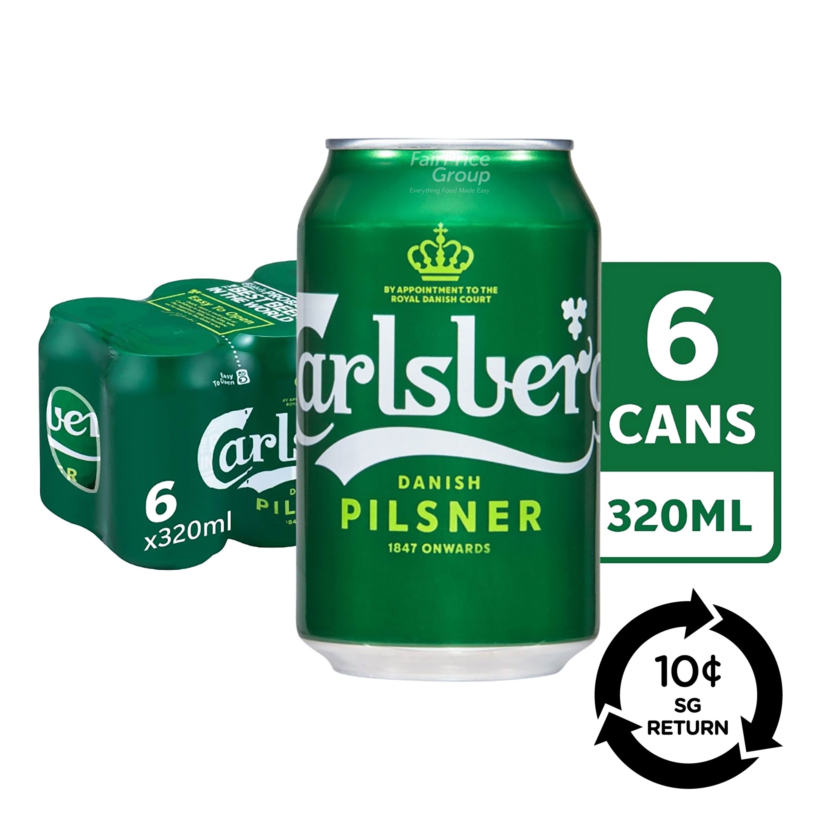[BCRS] Carlsberg Can Beer - Green Label