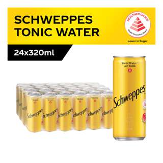 Schweppes Carbonated Can Drink - Tonic Water Schweppes Carbonated Can Drink - Tonic Water