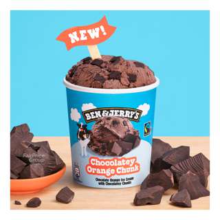 Ben & Jerry's Ice Cream - Chocolatey Orange Chunk