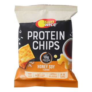 Sunrice Protein Chips - Honey Soy