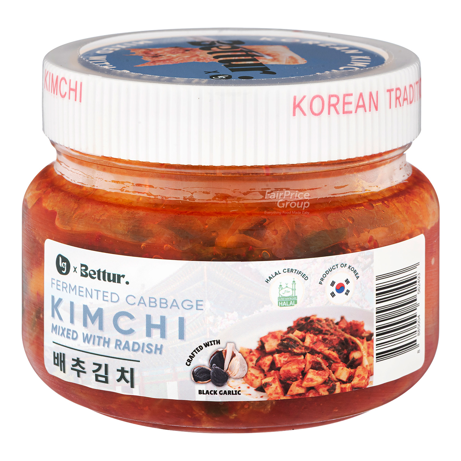 Bettur Korean Cabbage Kimchi Mixed with Radish | NTUC FairPrice