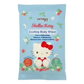 Caredyn Cooling Body Wipes - Hello Kitty