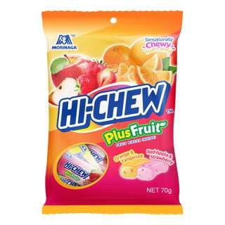 Morinaga Hi-Chew Chewy Candy - Plus Fruit