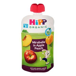 Hipp Baby Food - Mirabelle in Apple Peach Hipp Baby Food - Mirabelle in Apple Peach
