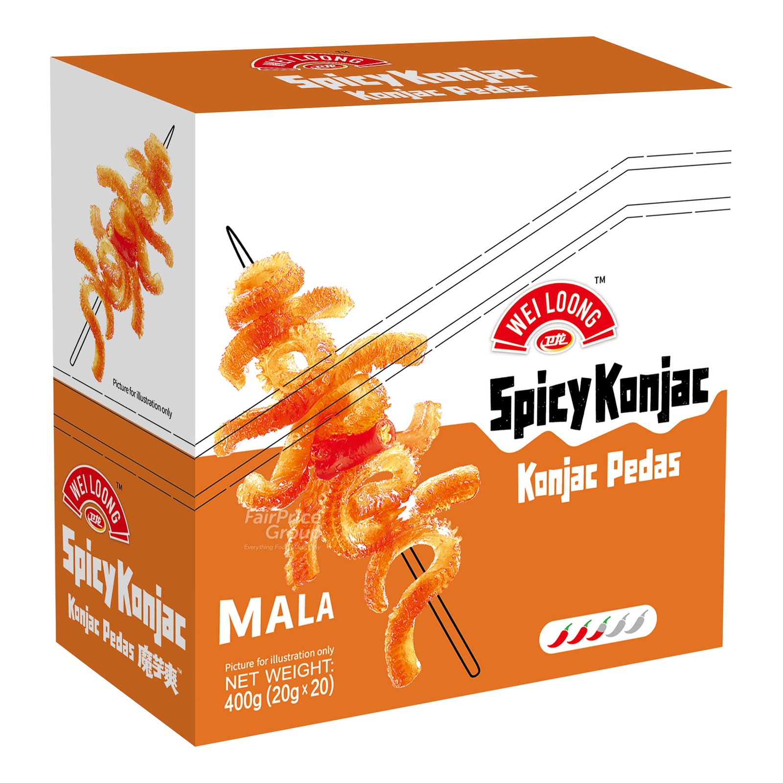 Weilong Spicy Konjac - Mala | NTUC FairPrice