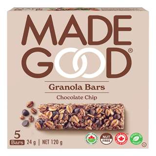 Made Good Organic Granola Bars - Chocolate Chip Made Good Organic Granola Bars - Chocolate Chip