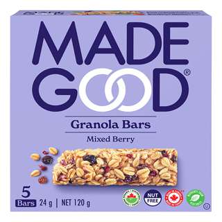 Made Good Organic Granola Bars - Mixed Berry Made Good Organic Granola Bars - Mixed Berry