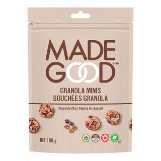 Made Good Organic Granola Mini Pouch - Chocolate Chip Made Good Organic Granola Mini Pouch - Chocolate Chip