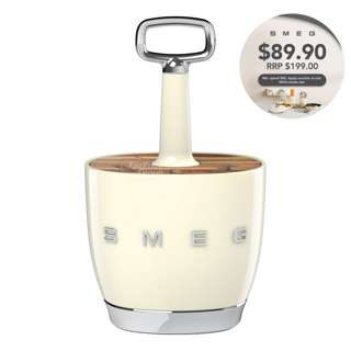 SMEG Cuttery Caddy - Cream
