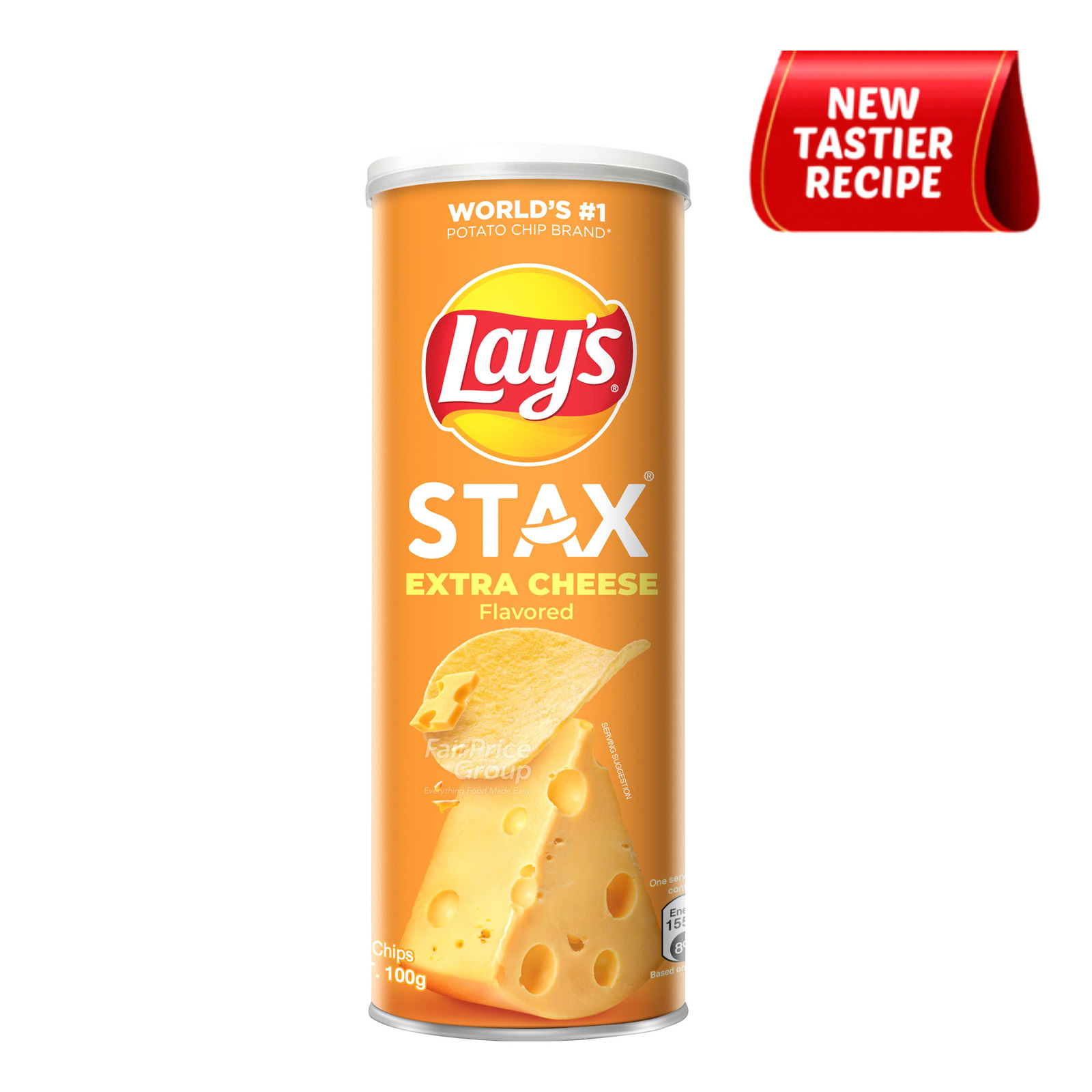 Lay's Stax Potato Chips - Extra Cheese