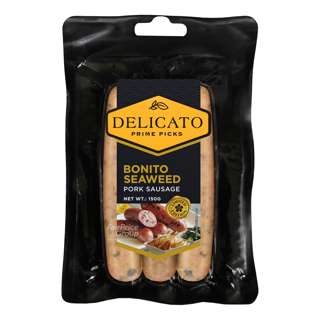 Delicato Pork Sausage - Bonito Seaweed