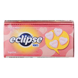 Wrigley's Eclipse Sugar Free Mints Candy - Peach Heart Shape