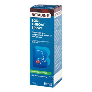 Betadine Sore Throat Spray Betadine Sore Throat Spray