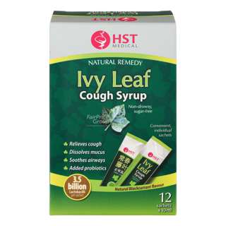 HST Medical Ivy Leaf Cough Syrup Sachets HST Medical Ivy Leaf Cough Syrup Sachets