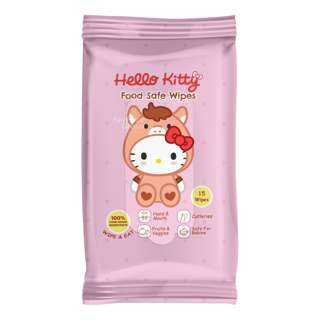 Caredyn Food Safe Wipes - Hello Kitty (Pink)