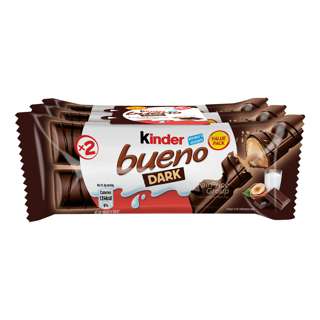 Kinder Bueno Chocolate Wafer Bar - Dark T2 Kinder Bueno Chocolate Wafer Bar - Dark T2