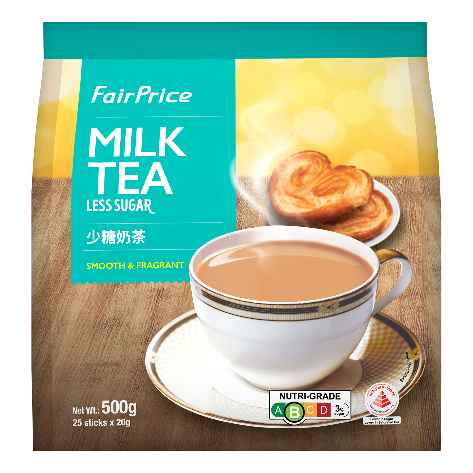 milk teaページ FairPrice 3-In-1 Milk Tea - Less Sugar | NTUC FairPrice