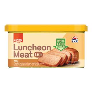 Coook Sajo Luncheon Meat Lite Less Sodium Coook Sajo Luncheon Meat Lite Less Sodium