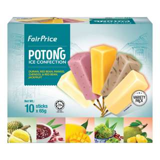 FairPrice Potong Ice Cream - Assorted