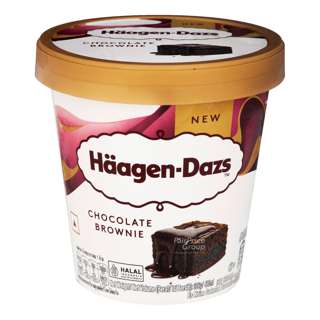 Haagen-Dazs Ice Cream - Chocolate Brownie Haagen-Dazs Ice Cream - Chocolate Brownie