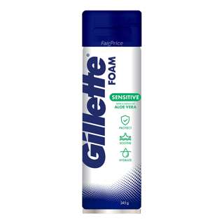 Gillette Sensitive Shave Foam - Aloe Vera Gillette Sensitive Shave Foam - Aloe Vera