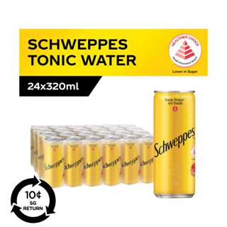 [BCRS] Schweppes Carbonated Can Drink - Tonic Water