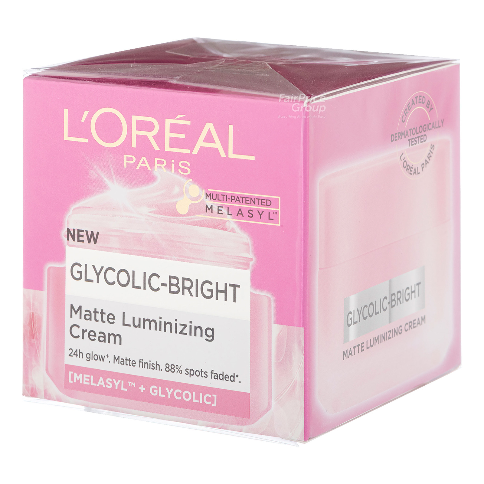 新品未開封未使用　L'OREAL Paris 4点セット L'oreal Paris Glycolic-Bright Matte Luminizing Cream | NTUC FairPrice
