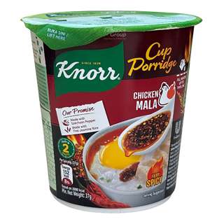 Knorr Cup Porridge - Chicken Mala Knorr Cup Porridge - Chicken Mala
