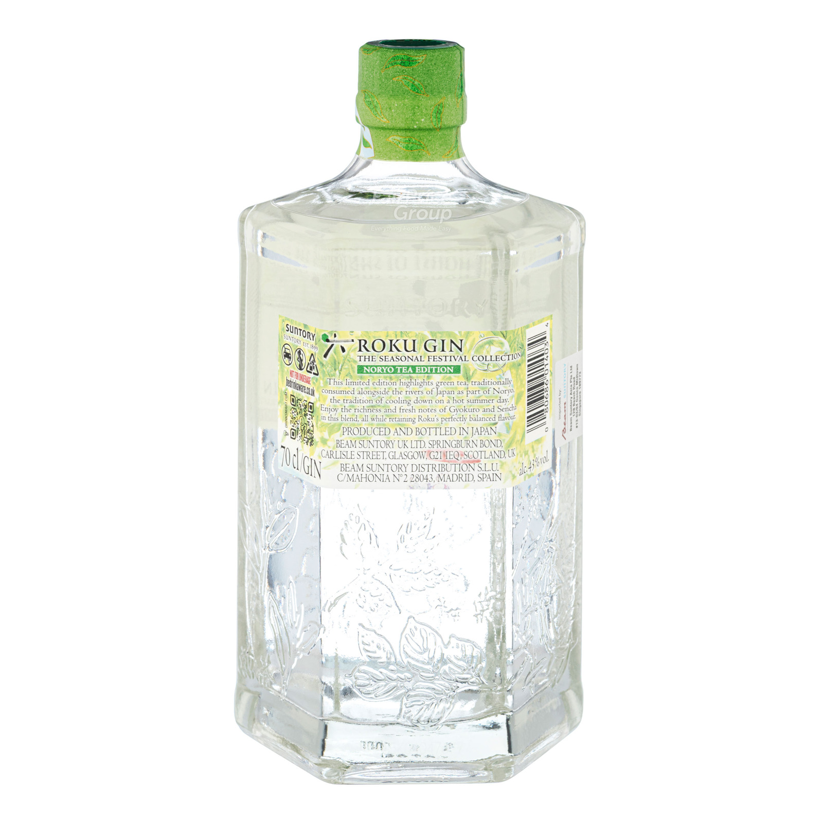 Suntory Roku Gin Noryo Tea | NTUC FairPrice
