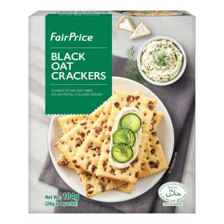 FairPrice Crackers - Black Oat FairPrice Crackers - Black Oat
