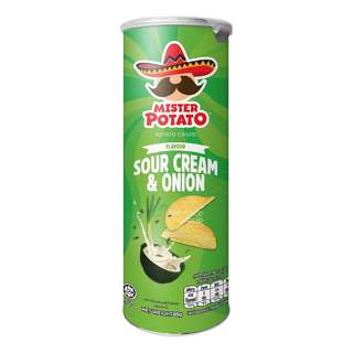 Mamee Mister Potato Crisps - Sour Cream & Onion Mamee Mister Potato Crisps - Sour Cream & Onion