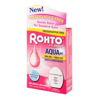Rohto Eye Drops - Preservative Free Aqua