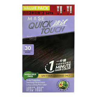 Quicktouch Hair Color - 30 Natural Brown (Value Pack) Quicktouch Hair Color - 30 Natural Brown (Value Pack)