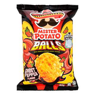 Mamee Mister Potato Ball - Ghost Pepper Mamee Mister Potato Ball - Ghost Pepper