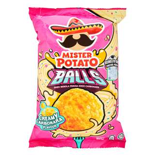 Mamee Mister Potato Ball - Creamy Carbonara Mamee Mister Potato Ball - Creamy Carbonara