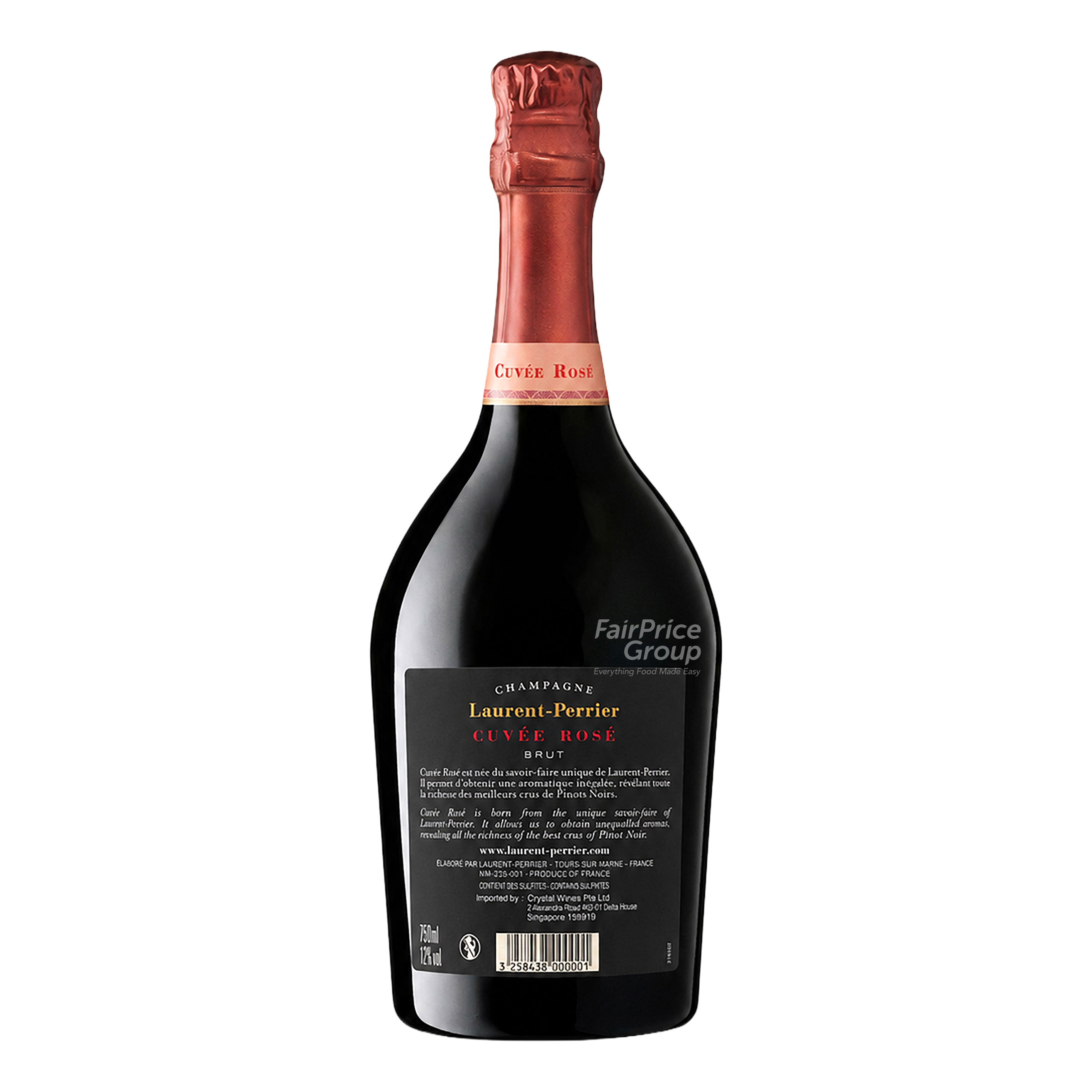 Laurent-Perrier Cuvée Rosé 750ml Laurent Perrier Cuvee Rose Wine | NTUC FairPrice