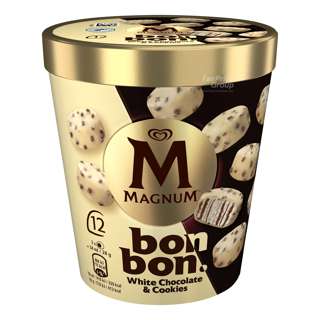 Magnum Bon Bon Ice Cream - White Chocolate & Cookies Magnum Bon Bon Ice Cream - White Chocolate & Cookies