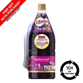 [BCRS] Ribena Blackcurrant Cordial - Regular + GWP