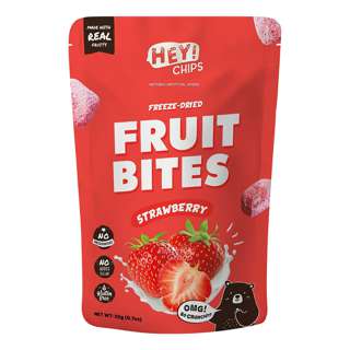Hey Chips Fruit Bites - Strawberry Hey Chips Fruit Bites - Strawberry