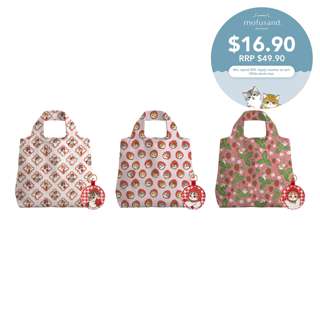 Mofusand Foldable Shopping Bag with Pouch