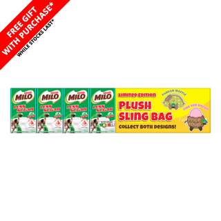 Milo Chocolate Malt UHT Packet Drink - Less Sugar + FOC