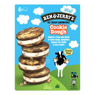 Ben & Jerry's Sandwich Ice Cream Cookie Dough Multipack