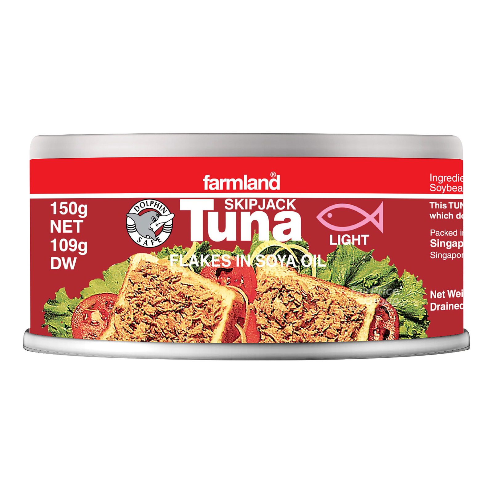 Farmland Skipjack Tuna Flakes in Soya Oil NTUC FairPrice