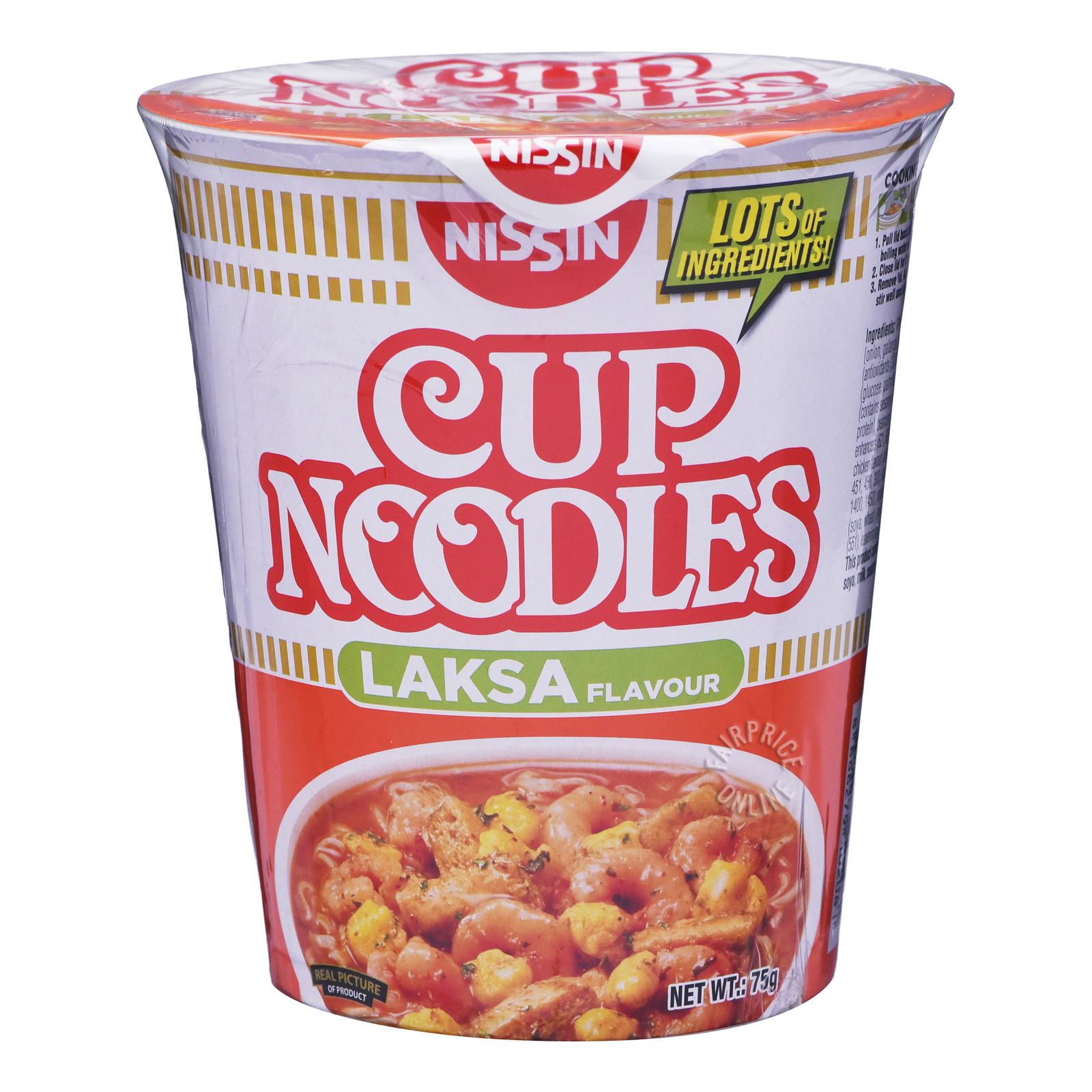 Nissin Instant Cup Noodles - Laksa
