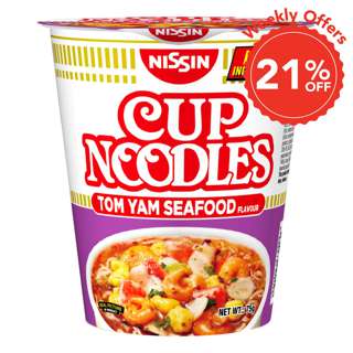 Nissin Instant Cup Noodles - Tom Yam Seafood