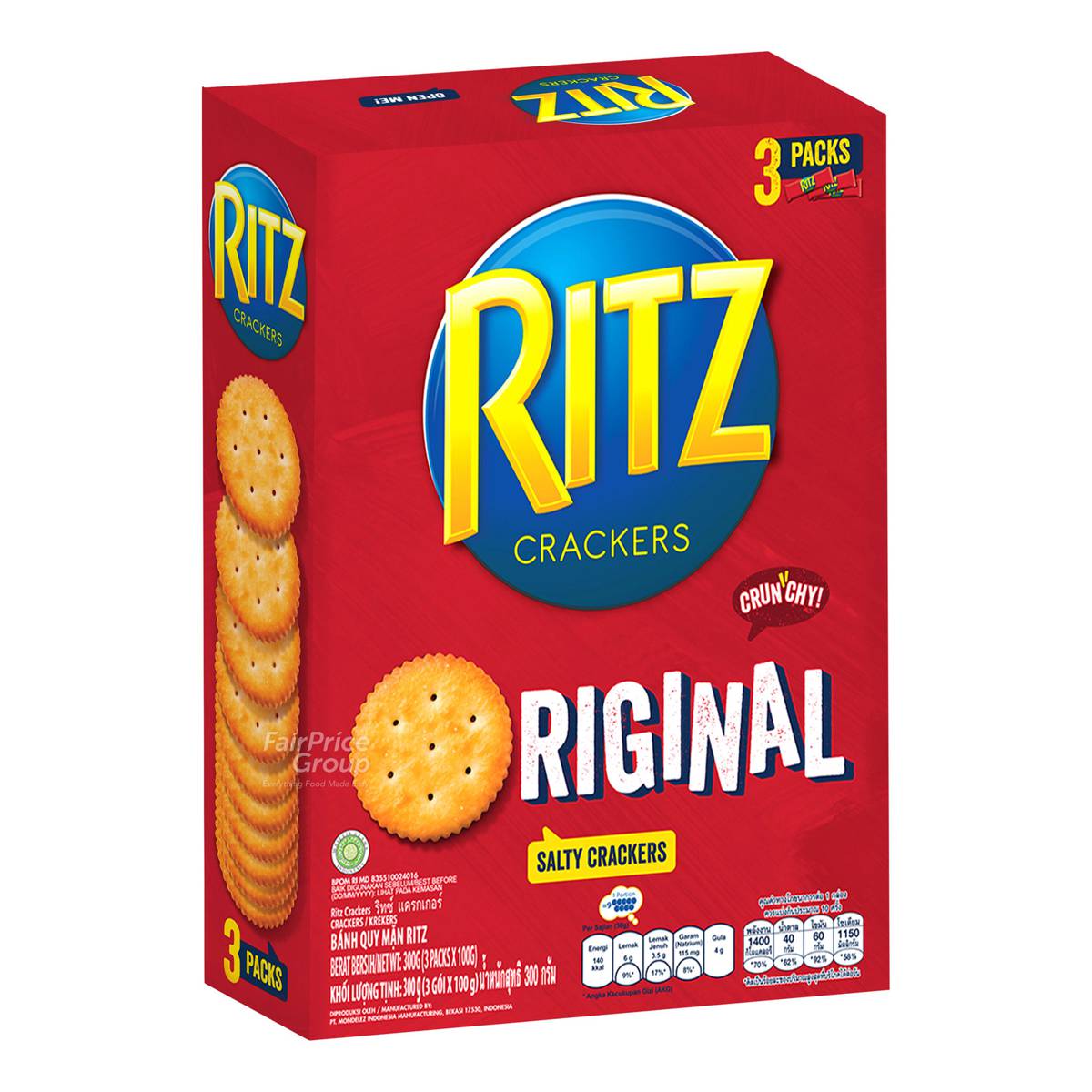 Ritz Crackers Box Original NTUC FairPrice